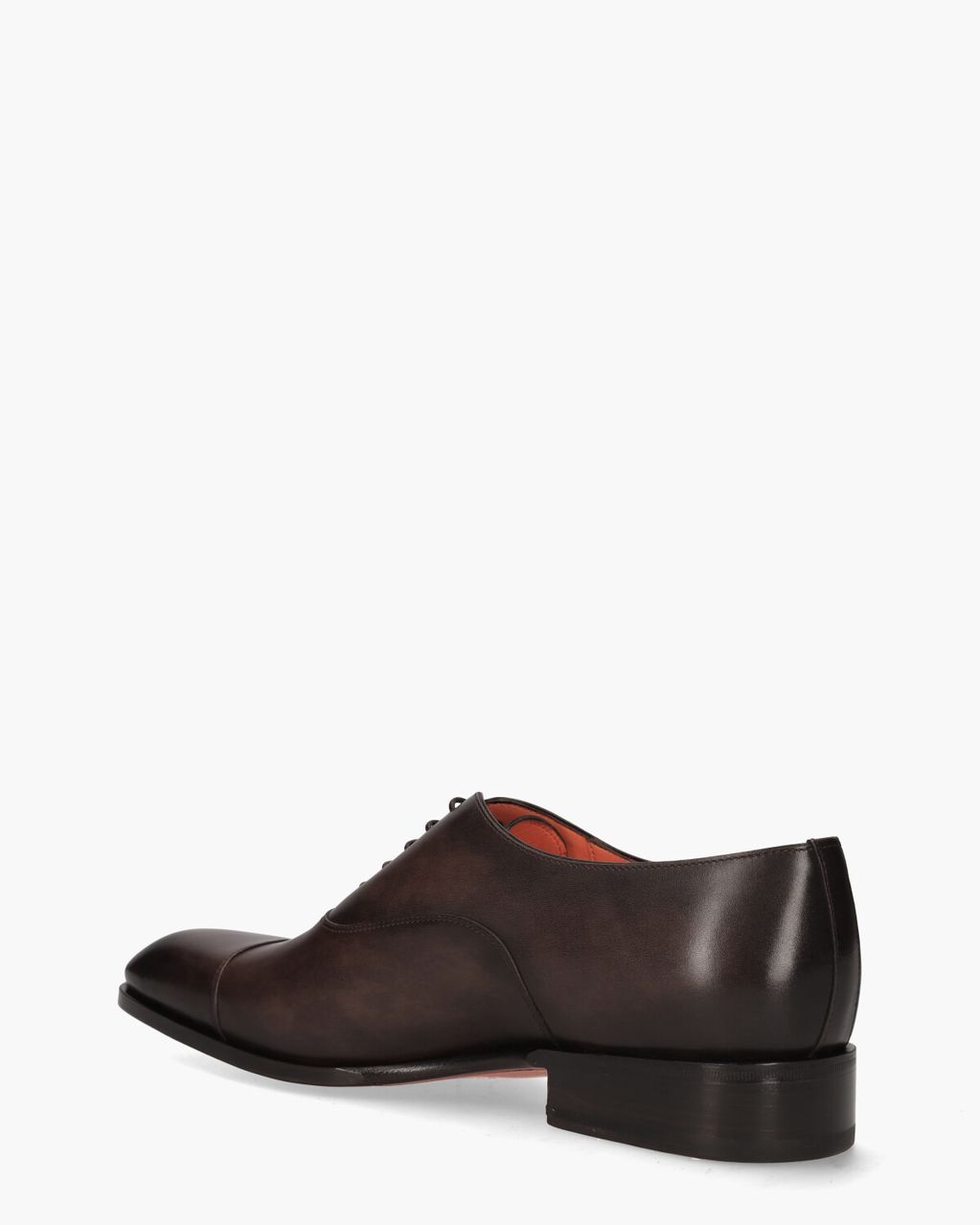 Santoni 12474 Donkerbruin Heren Veterschoenen