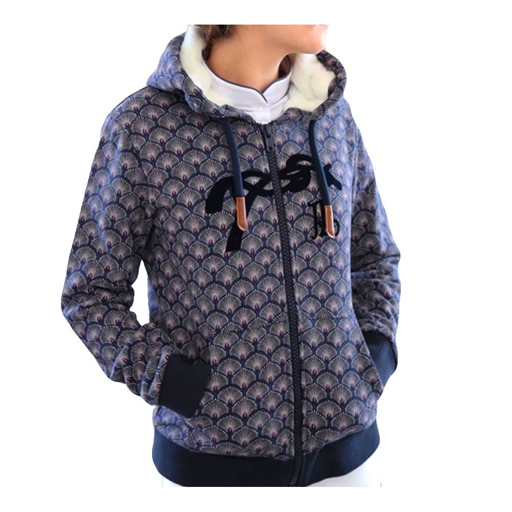 Pénélope ROSY - Sweat Femme marine/rose