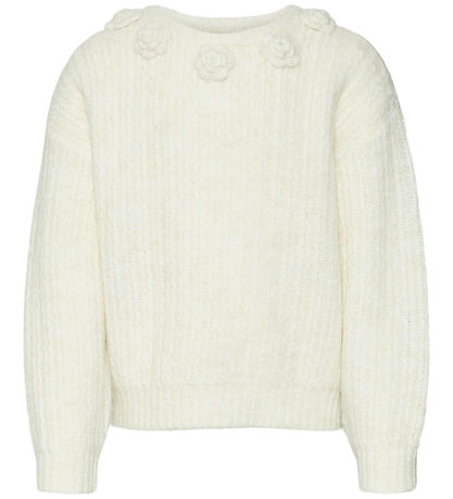 Vero Moda Girl Bluse - Strick - VmAletta - Birch/W. Melange