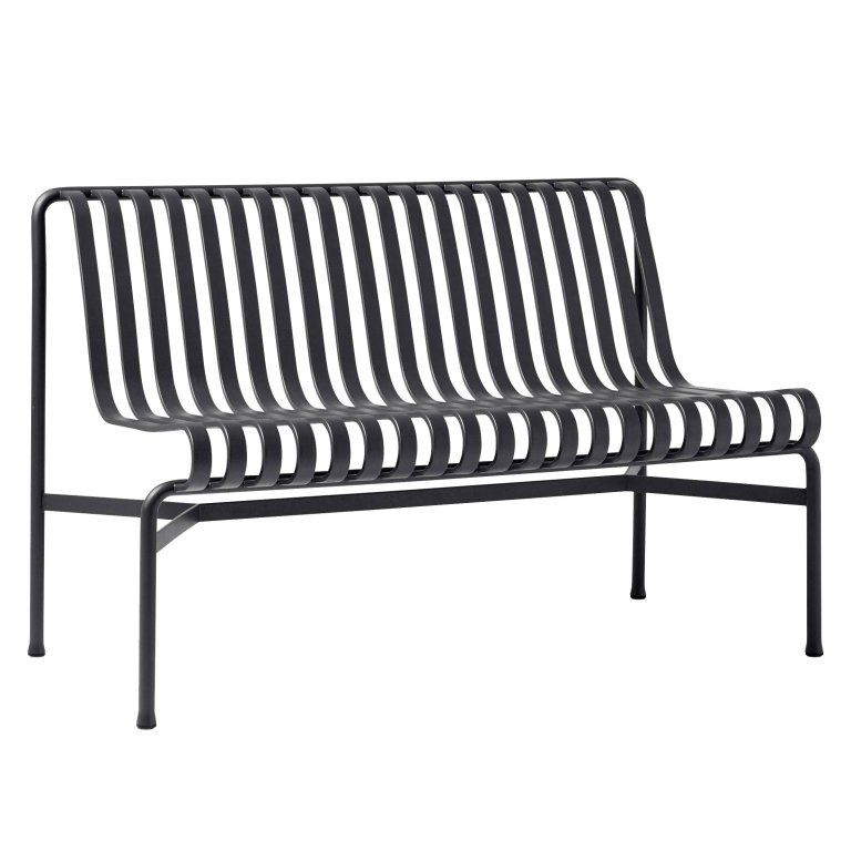 Hay Palissade Dining tuinbank zonder armleuning Anthracite