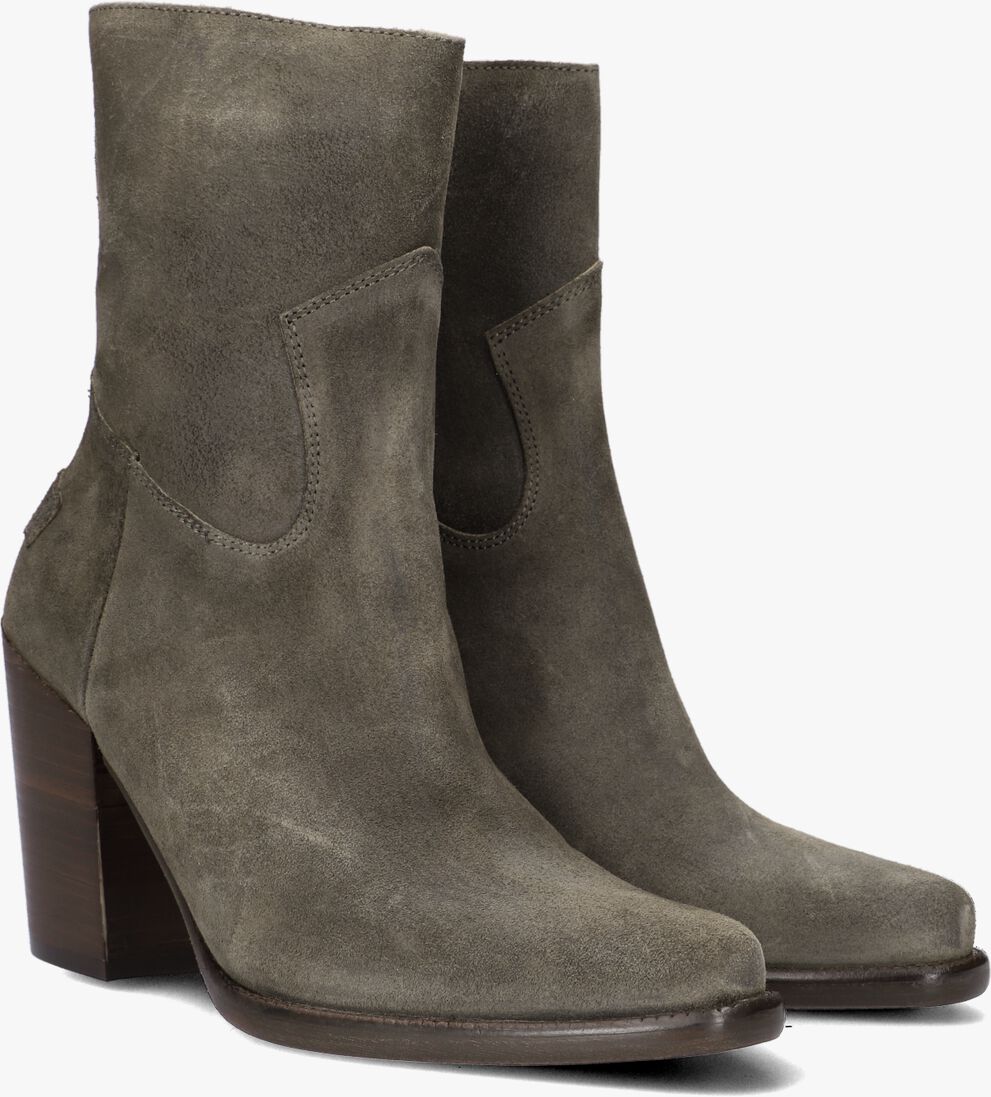 SHABBIES taupe shabbies enkellaarsjes 183020299