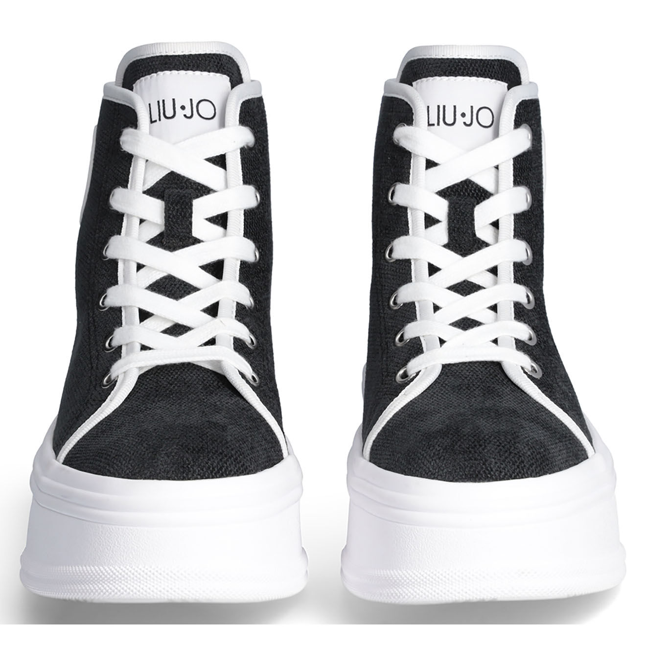 Liu-Jo Sneakers Maora noir/blanc - Talon 5 cm
