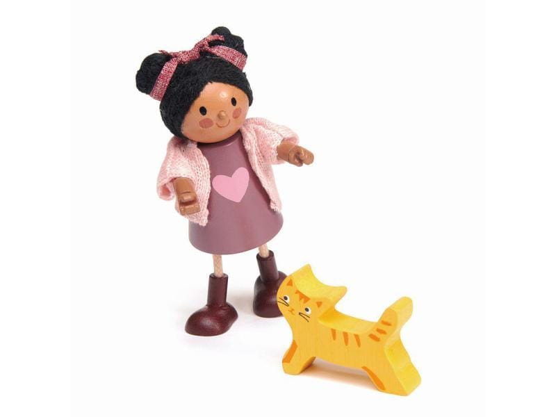 tender leaf toys Puppenhaus Ayana Puppe Aus hochwertigem Holz