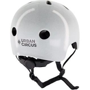 Casque vélo Urban Circus Casque velo reflechissant Blanc