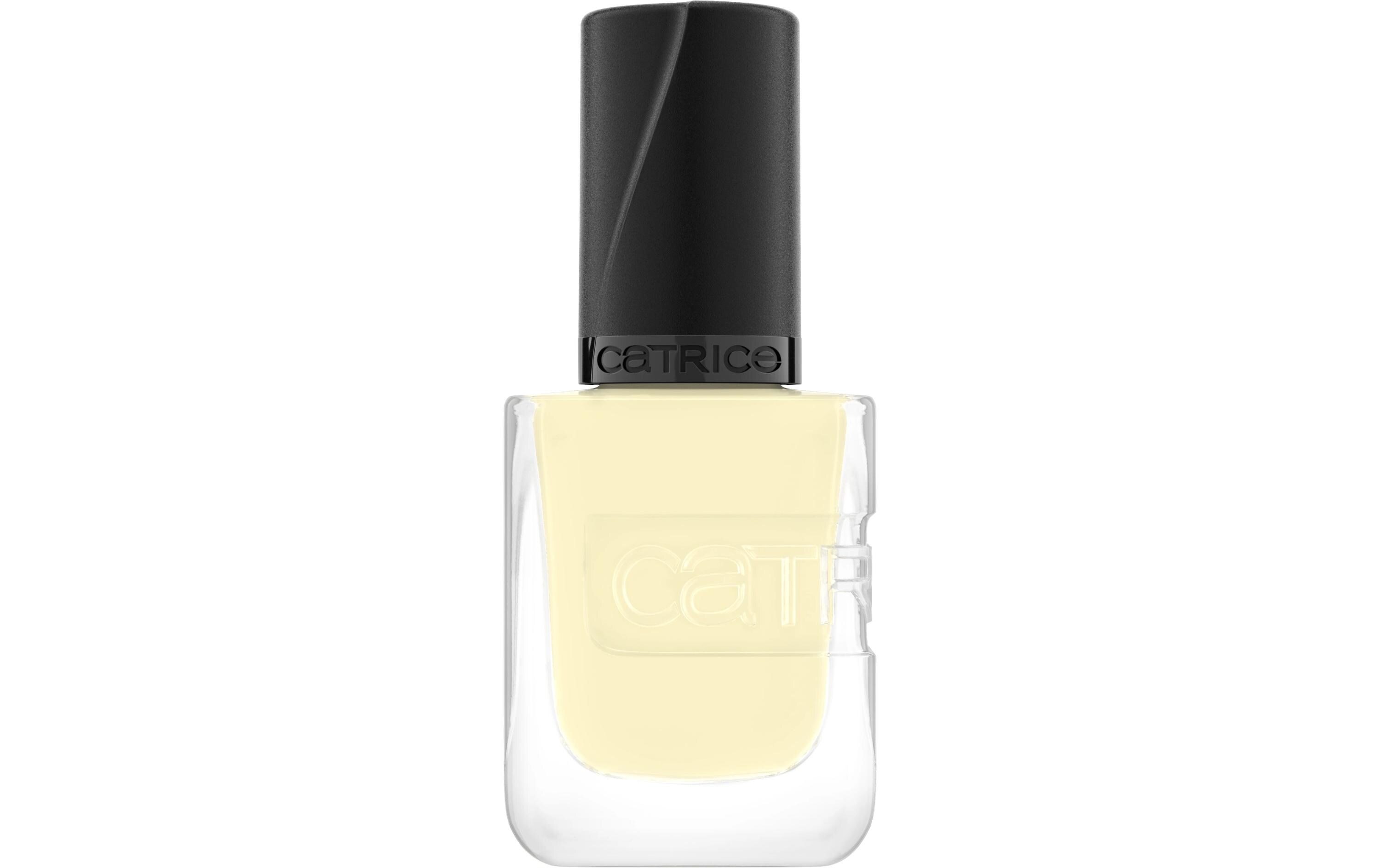 Nagellack Gel Affair 012 Easy Peasy Lemon SqueezyLanganhaltender Gel-Nagellack in einem zarten, zitronengelben Farbton