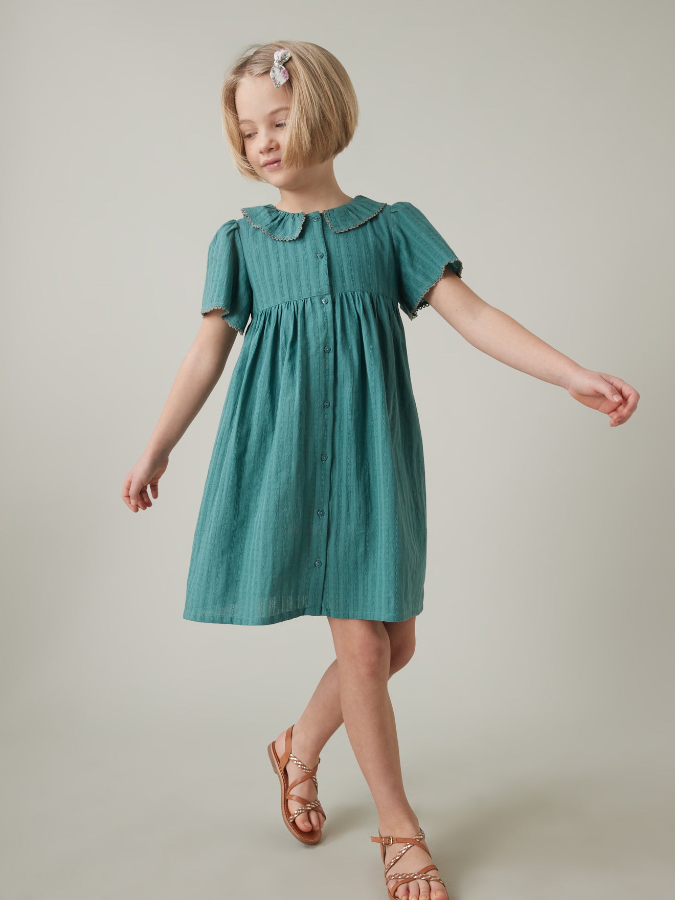 Robe Fille tissu fantaisie