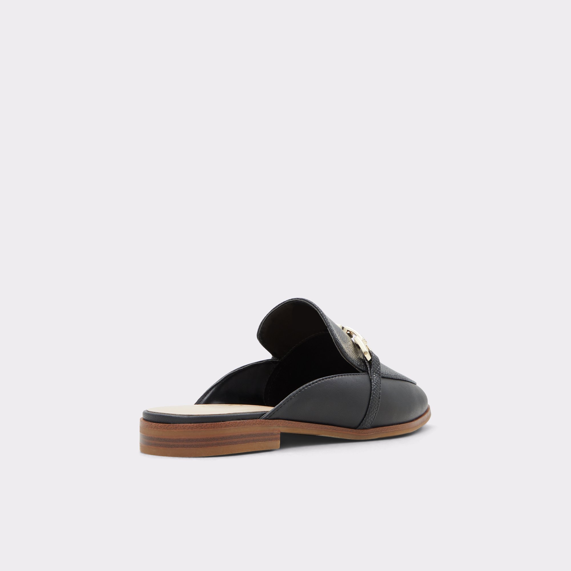 Alaeladar Black Women Mule Shoes