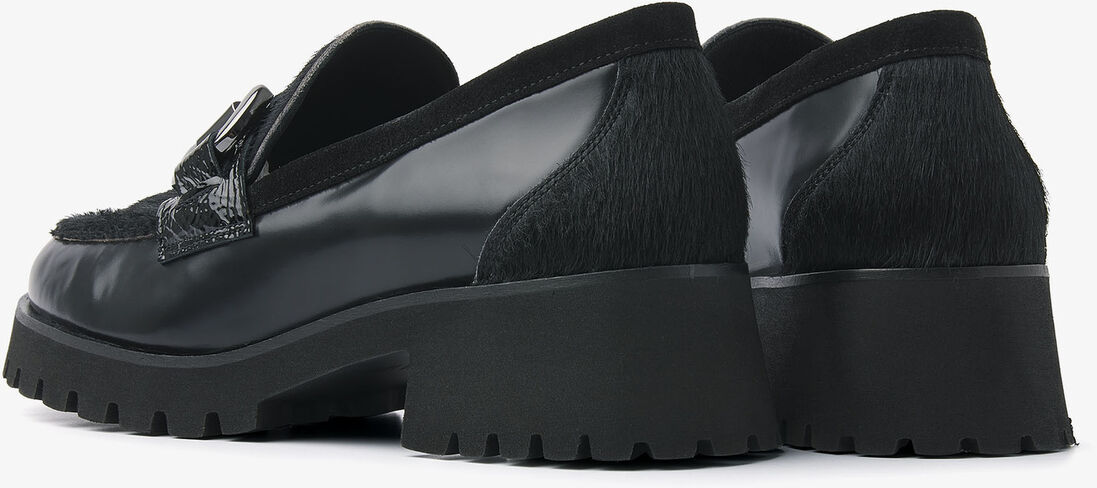VIA VAI zwarte via vai loafers jace banks