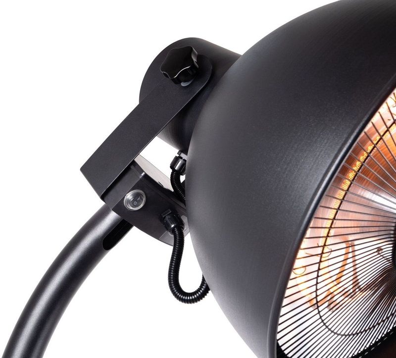 Eurom - Sunset 2000w - Terrasverwarmer - Zwart - Elektrisch