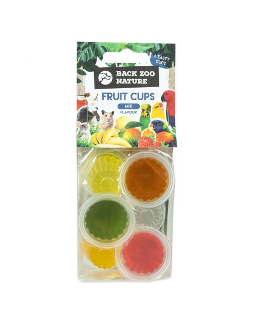 Back Zoo Nature Fruit Cups Mix - Vogelsnack - 6 stuks