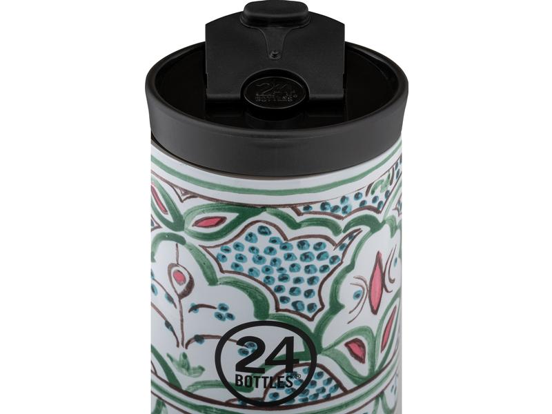 24Bottles Thermobecher Travel Tumbler 350 ml, Marrakech Thermotasse mit doppelwandiger Edelstahlisolation