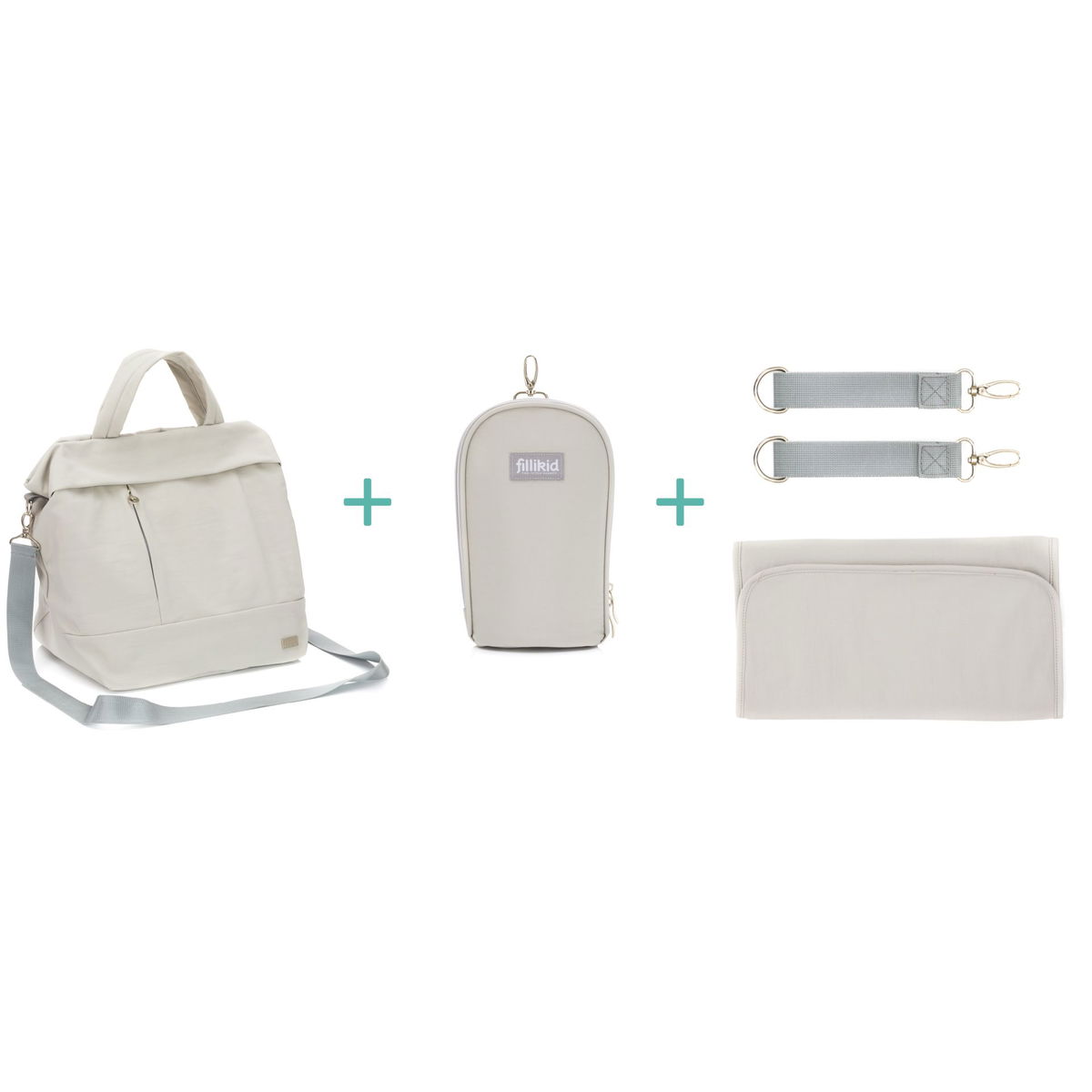 fillikidfillikid   Wickeltasche Palma grau