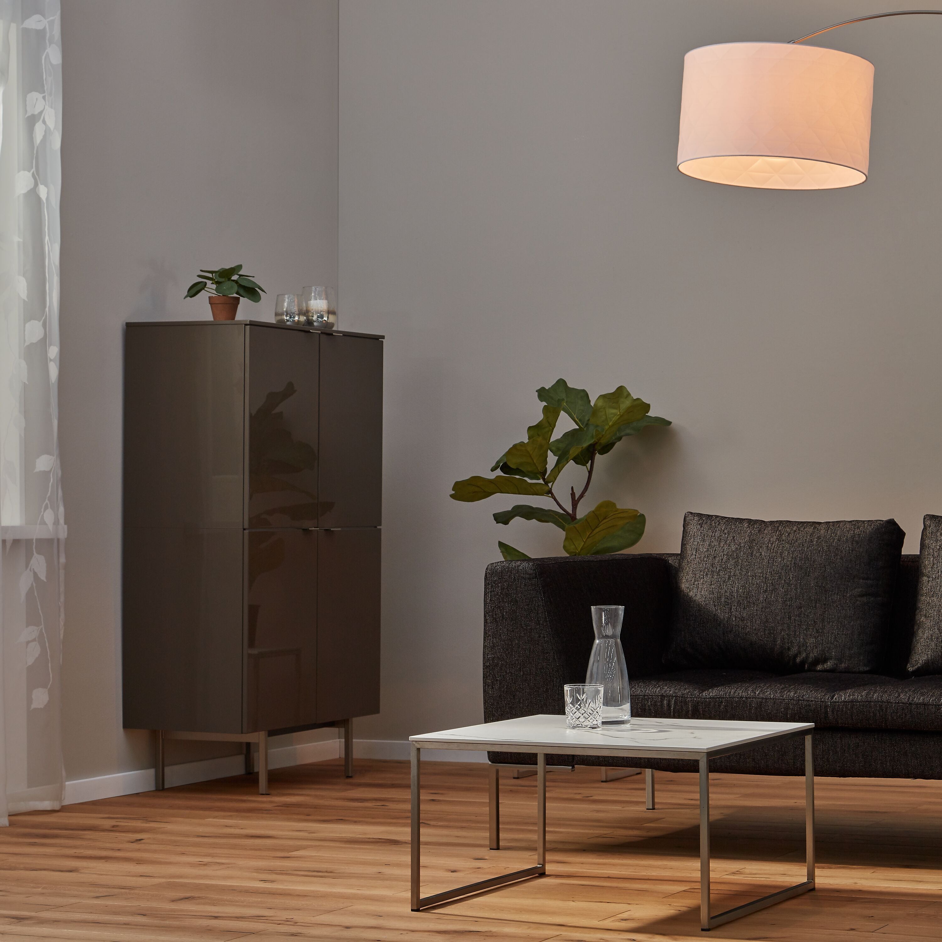 TILL Kommode - Weiss / B: 168.0 cm x T: 41.0 cm x H: 76.8 cm