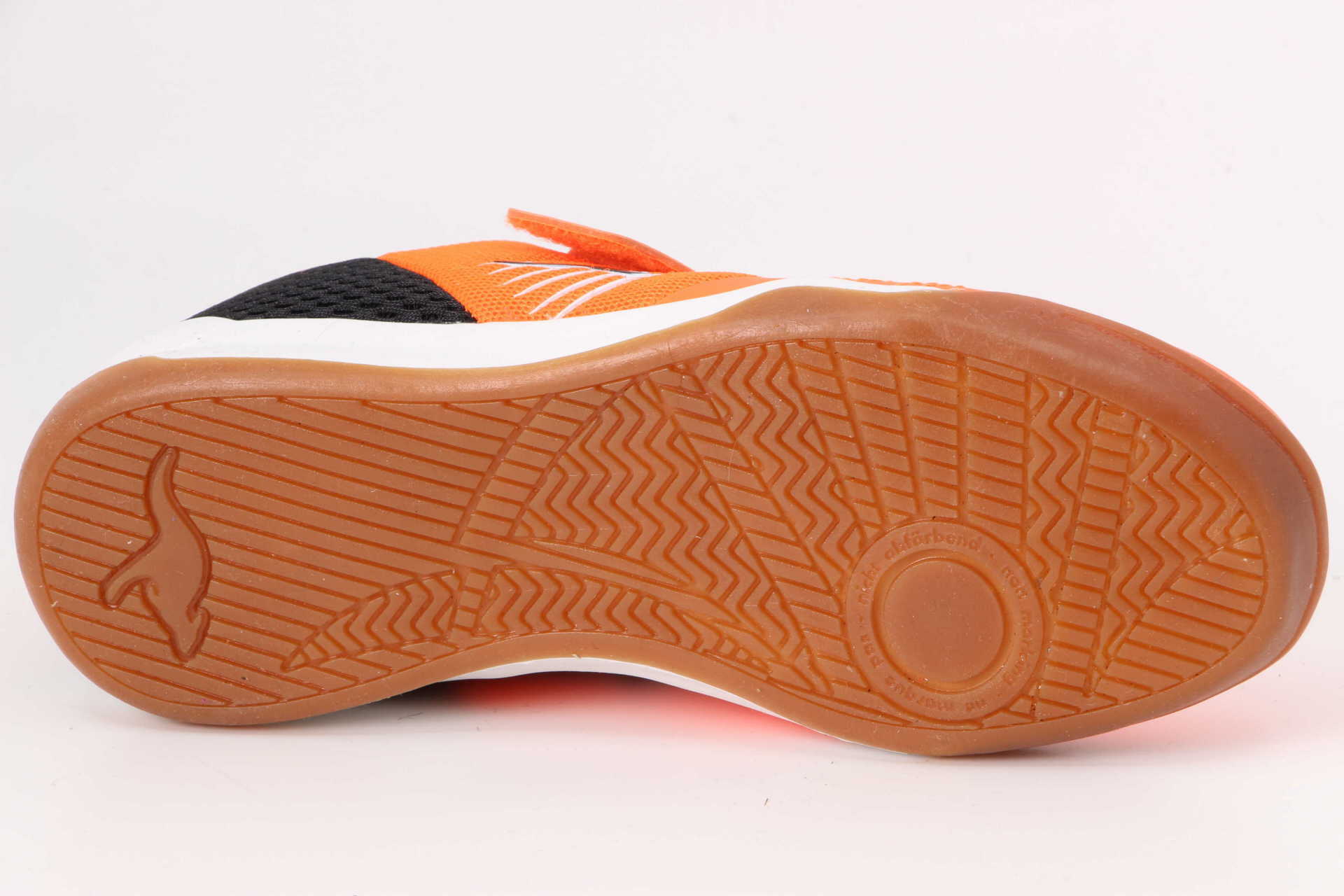 Kangaroos K5 Super Court EV neon orange / jet black