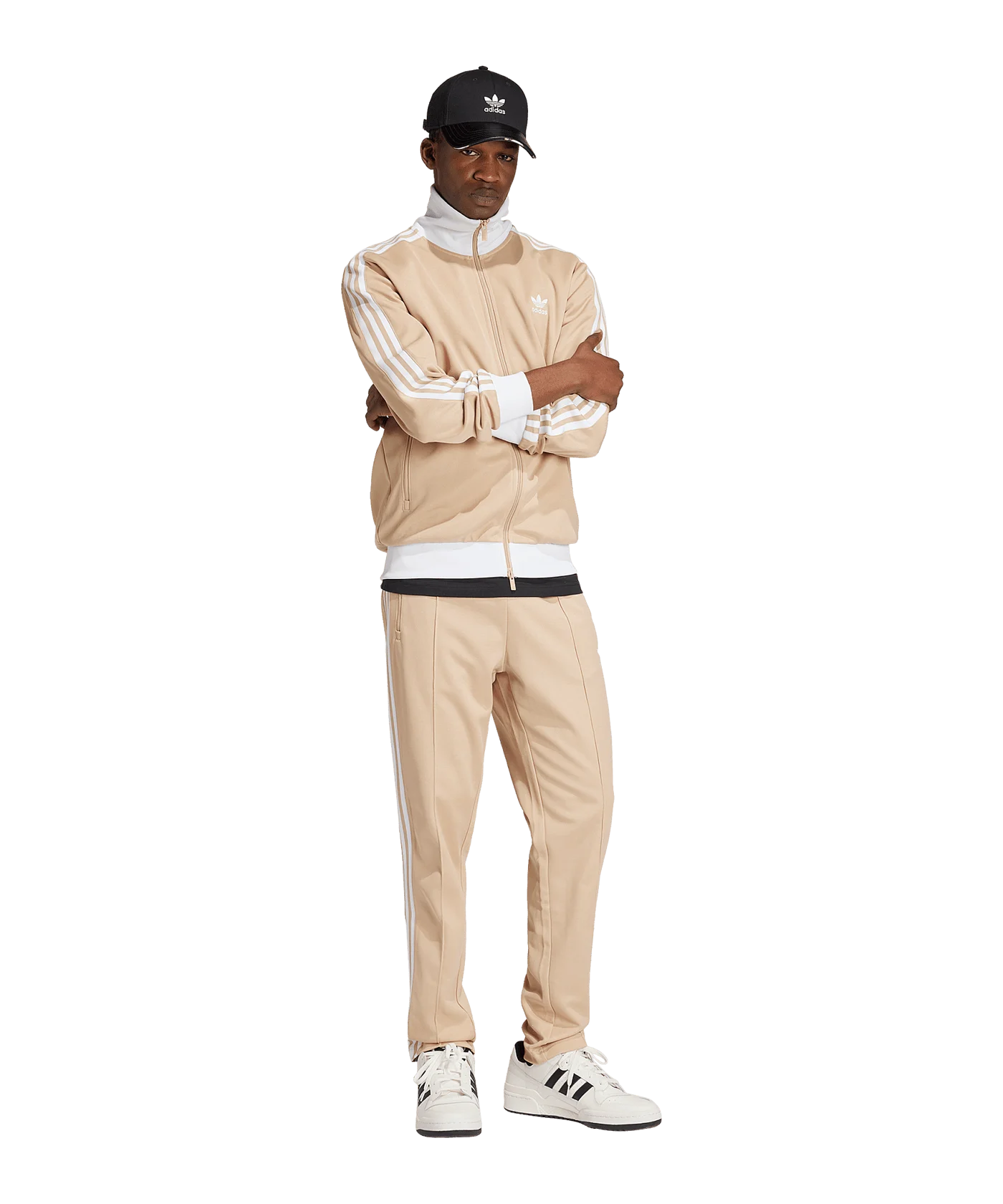 adidas Originals Adicolor Classics Beckenbauer Track Pants Beige