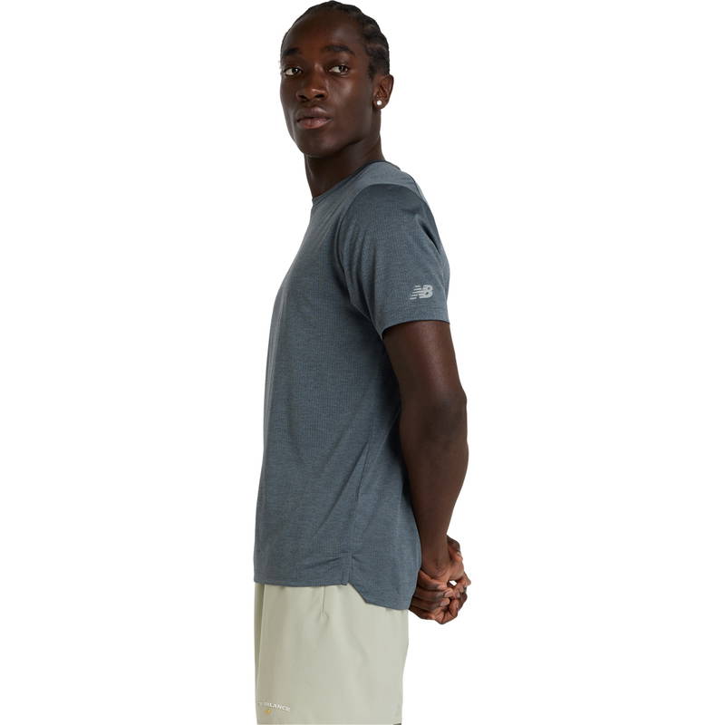 New Balance Athletics Reflective Graphic Løbe T-shirt Herre