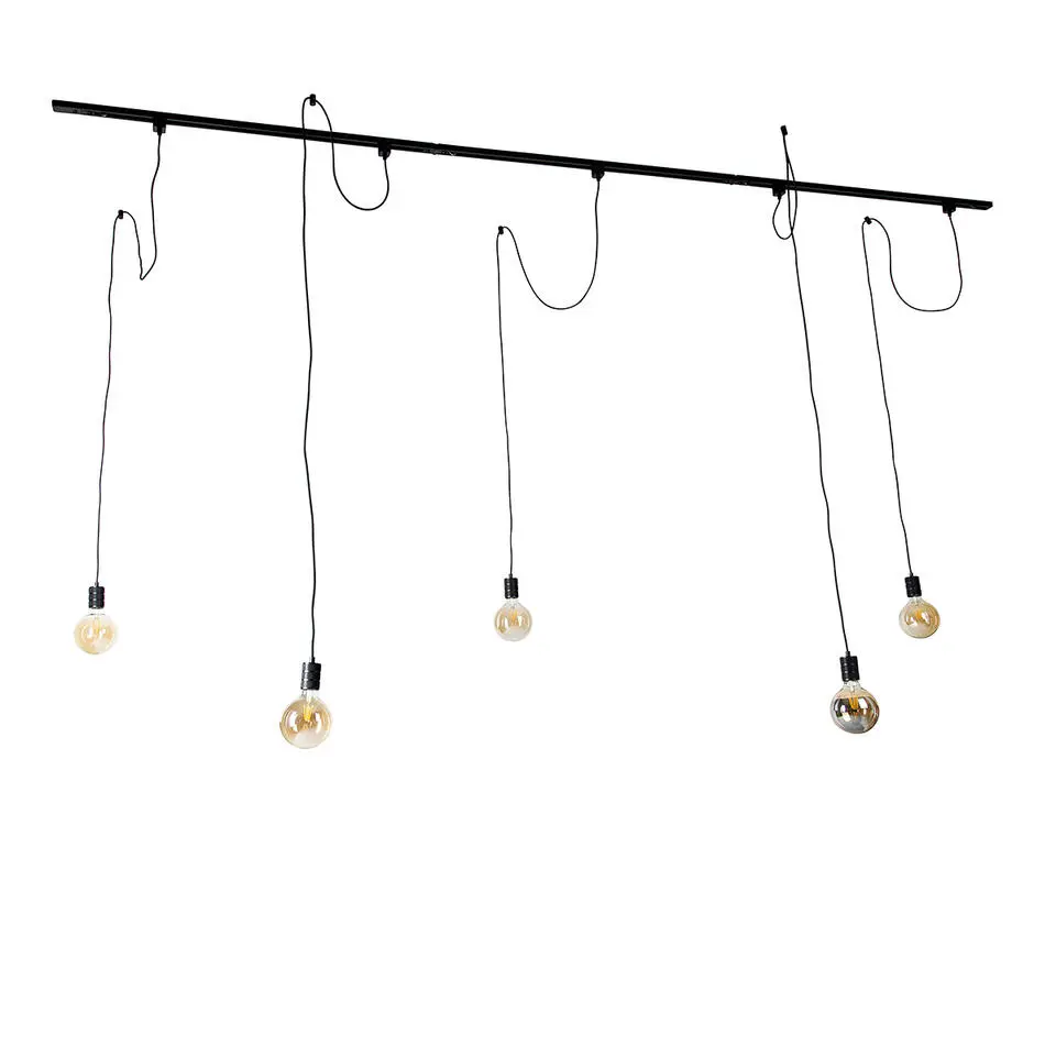 Qazqa opbouwspots iconic cavalux zwart e27
