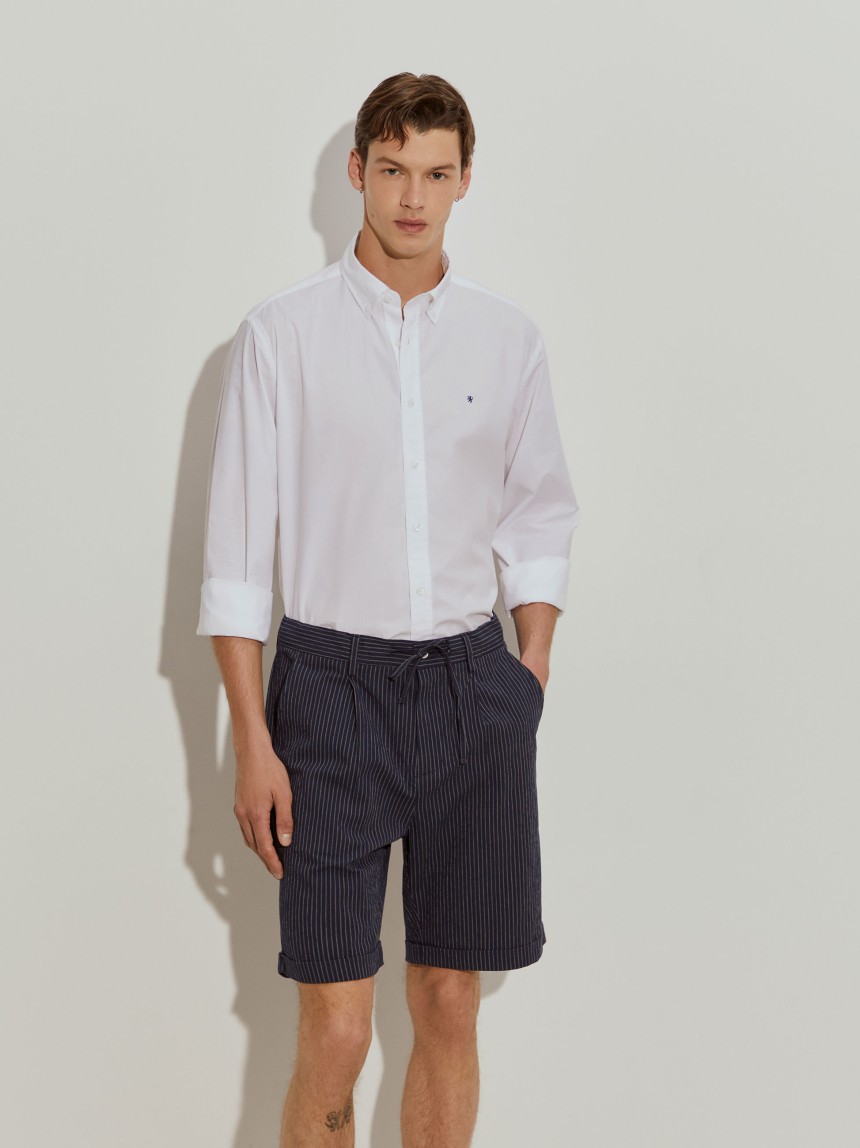 Camisa de algodão regular fit