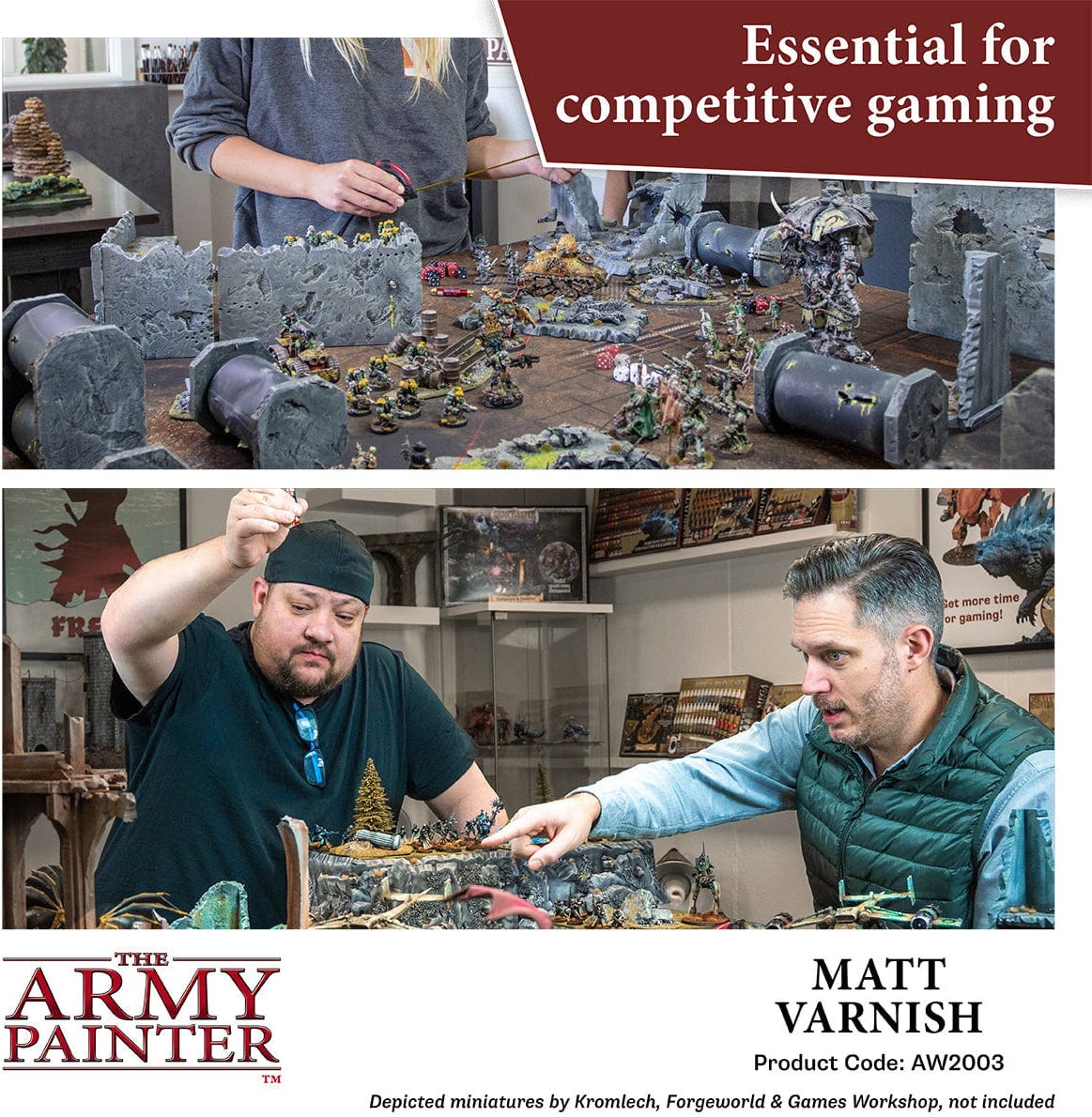 The Army Painter  Warpaints Air Varnish, Anti-shine (100 ml)    Schutzlack für langlebige Miniaturen