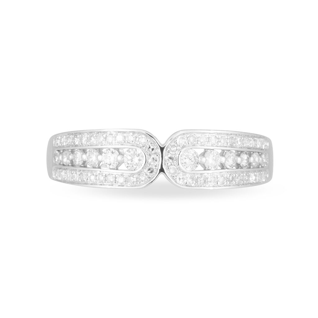 Bague Absa Or Blanc Diamant