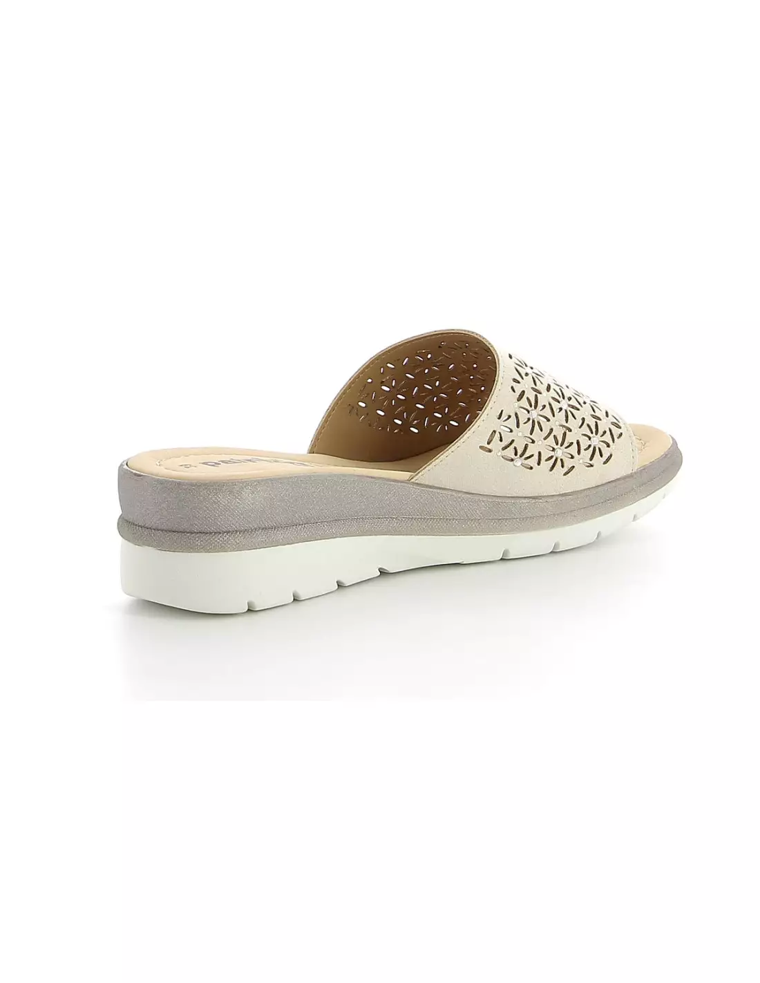 PATRIZIA PAVA 1443 BIC / BEIGE - Mules & sabots Beige