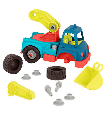 B. toys Auto - Happy Cruiser - Zerlegbar Kran - 31 Teile