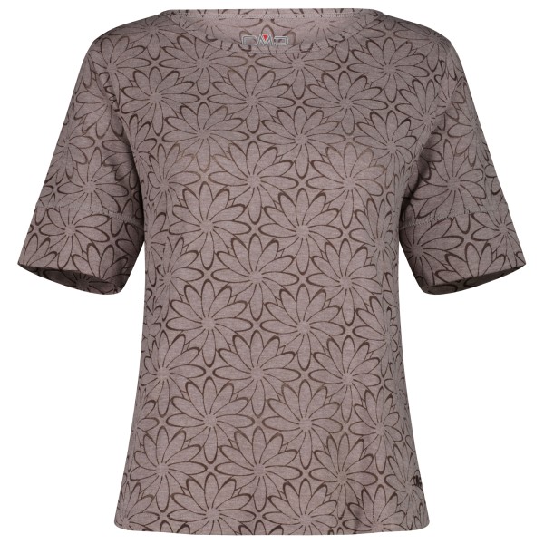 CMP - Women's S/S T-Shirt Floral - T-shirt technique