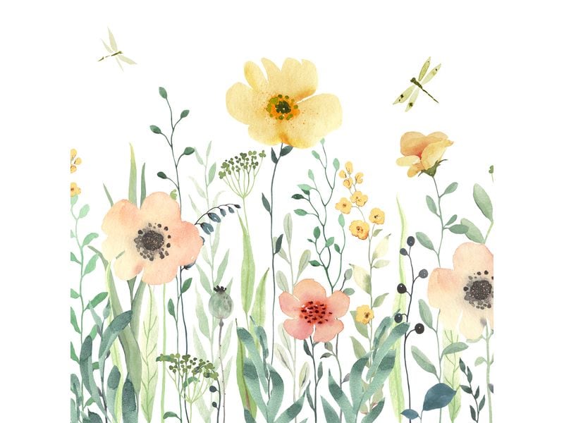 Braun   Company Serviette Sunny Meadow 33 x 33 cm, 20 Stück Papierservietten
