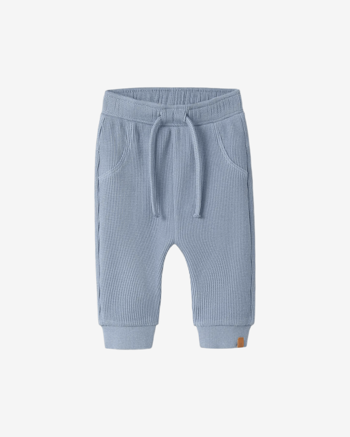 Bukse Baby – Vaffelstruktur i Øko Bomull | NBMHARUN LOOSE SWEAT PANT LIL