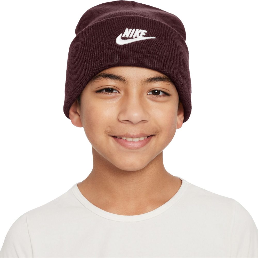 Nike Peak Mütze Kinder burgundy crush