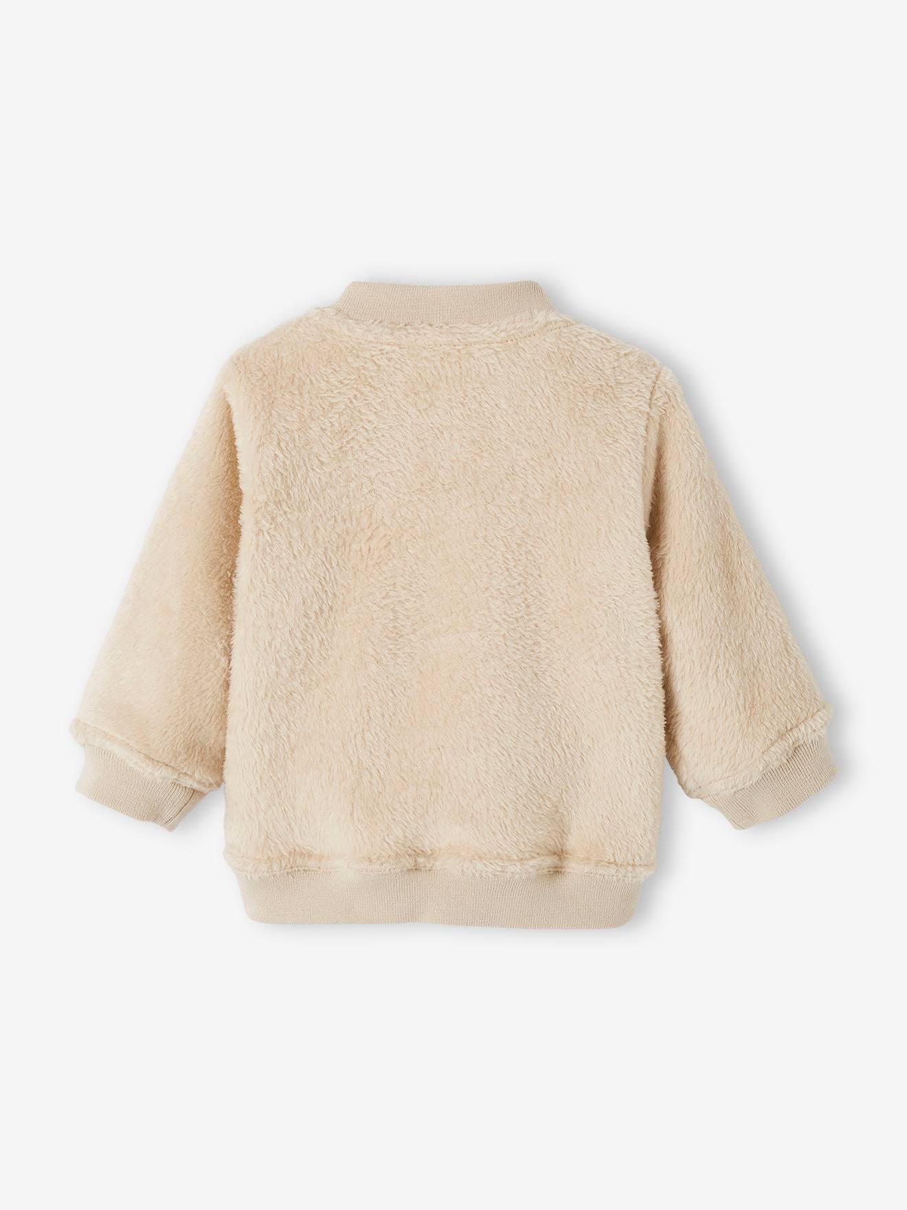 Parka 3 em 1 para bebê menino com jaqueta removível de malha azul-escura lisa.