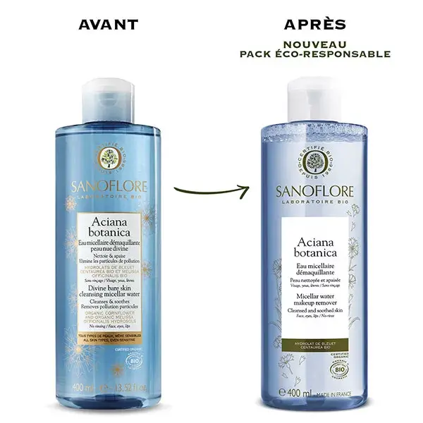 Sanoflore Aciana Botanica Eau Micellaire 400ml