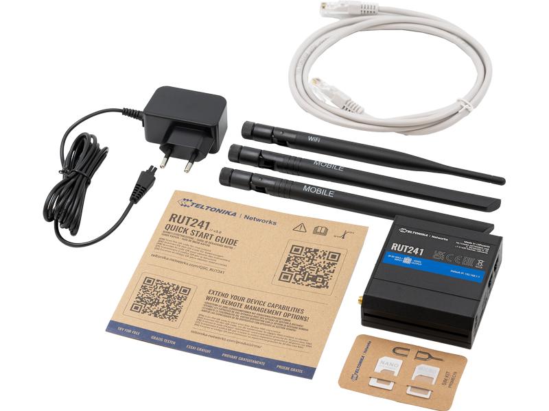 Teltonika LTE-Industrierouter RUT241 Industrieller Mobilfunk-Router