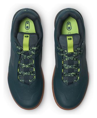 Chaussures VTT Crankbrothers Stamp Lace Edition Limitée Splatter Bleu / Vert Citron
