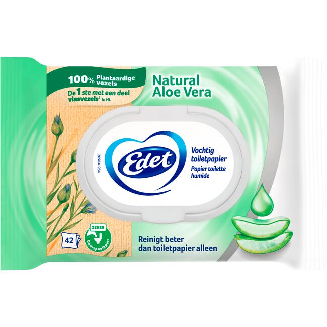 Edet Aloe Vera Vochting Toiletpapier