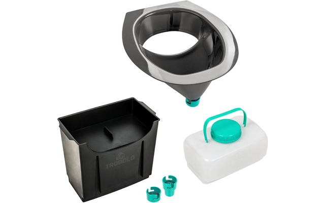 TROBOLO Do it yourself Set 4 teilig für den Eigenbau der Trenntoilette