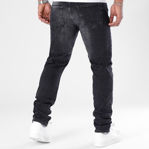 Jean Regular Fit Avec Destroy 2678 Denim Noir