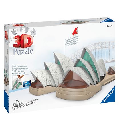 Ravensburger 3D Puzzlespiel - 237 Teile - Sydney Opera