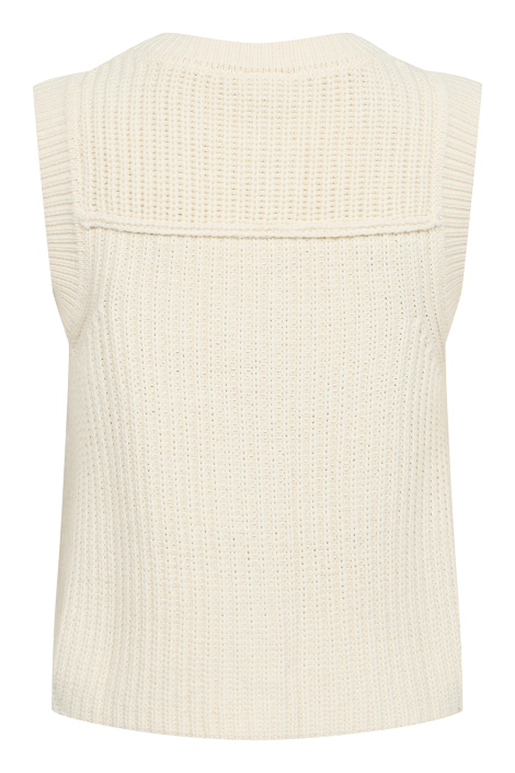 Part Two ecru dames gilet