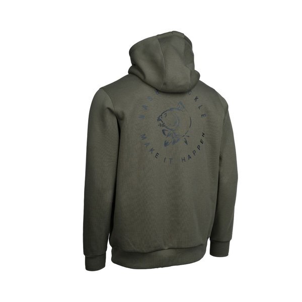 Sweat à Capuche Nash Make It Happen Carp Logo Hoody Green
