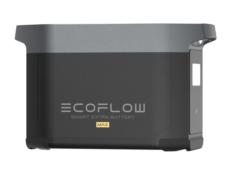 EcoFlow Zusatzbatterie Delta 2 Max 2048 Wh Zur Verdopplung der Kapazität von Delta 2 Max Power Station