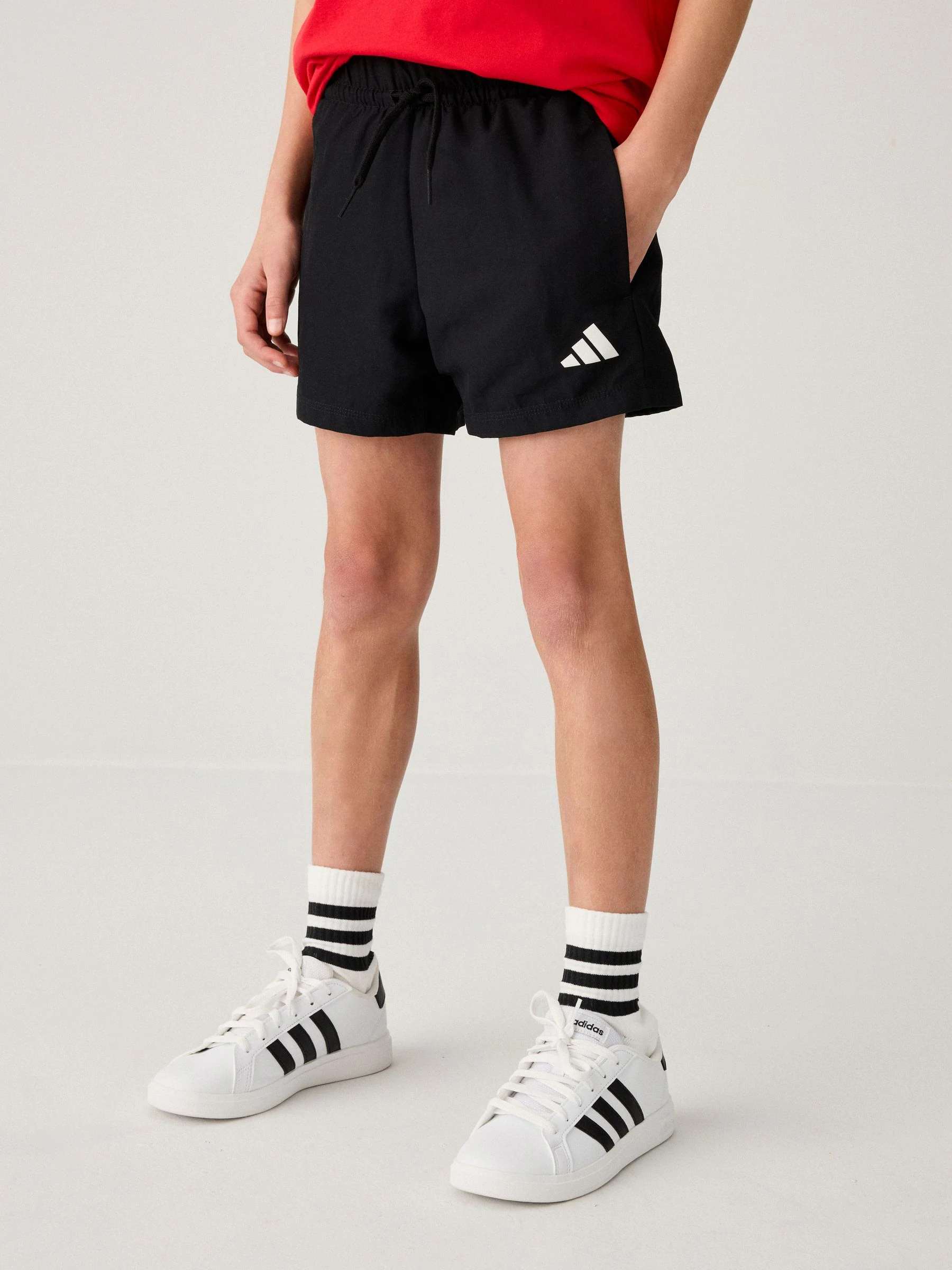 Zwart - adidas Essentials Climacool Kids Shorts