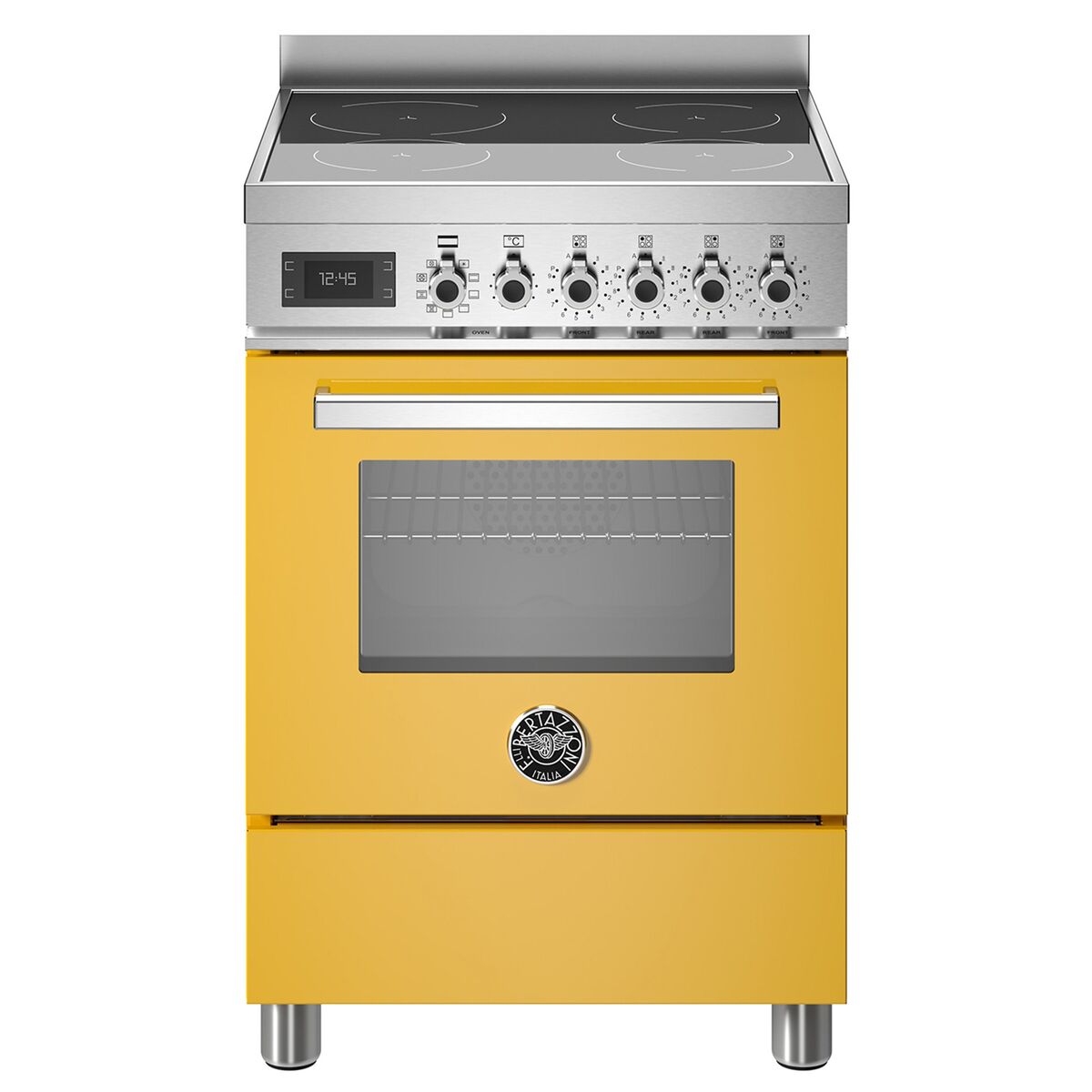 PRO64I1EGIT Professional induksjonskomfyr med ovn 60 cm, Gul