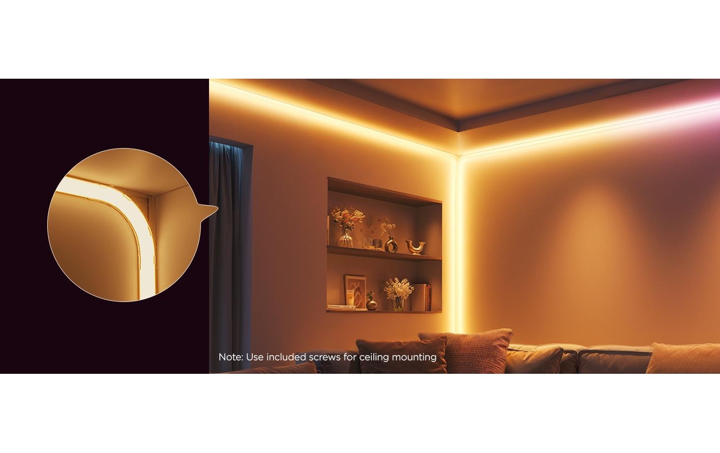 Govee LED Wandleuchte »RGBIC« Farbwechsler