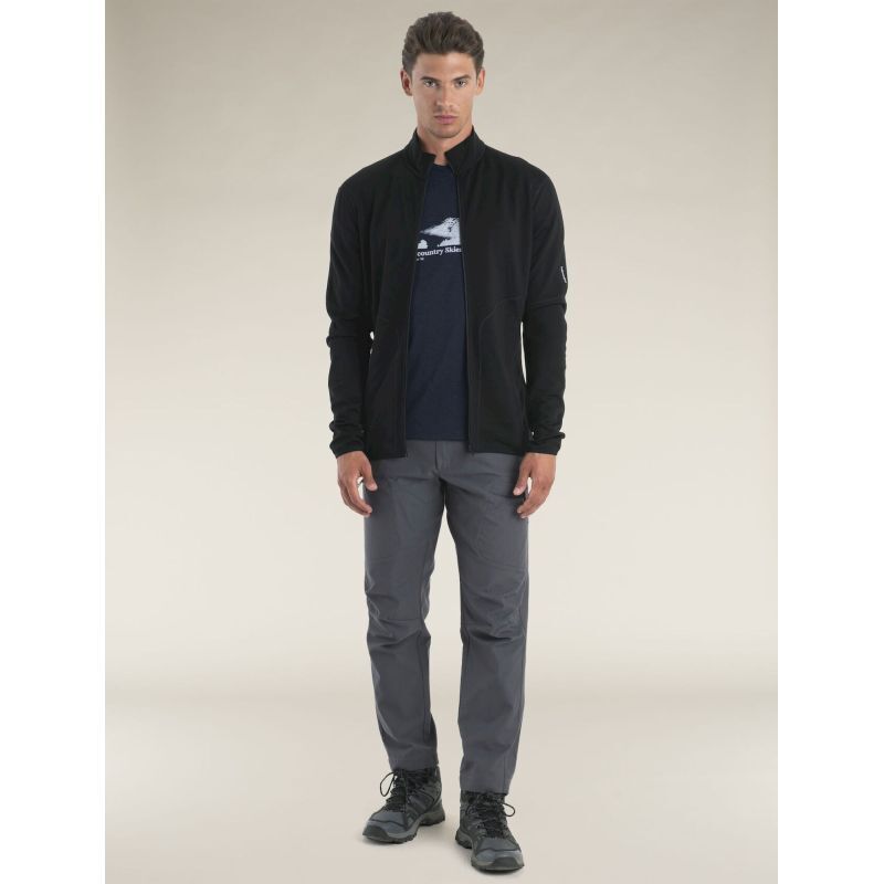 560 RealFleece Elemental II LS Zip - Polaire en laine mérinos homme