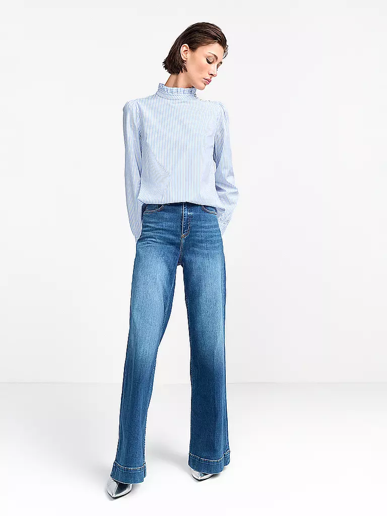 RICH & ROYAL Blusenshirt blau