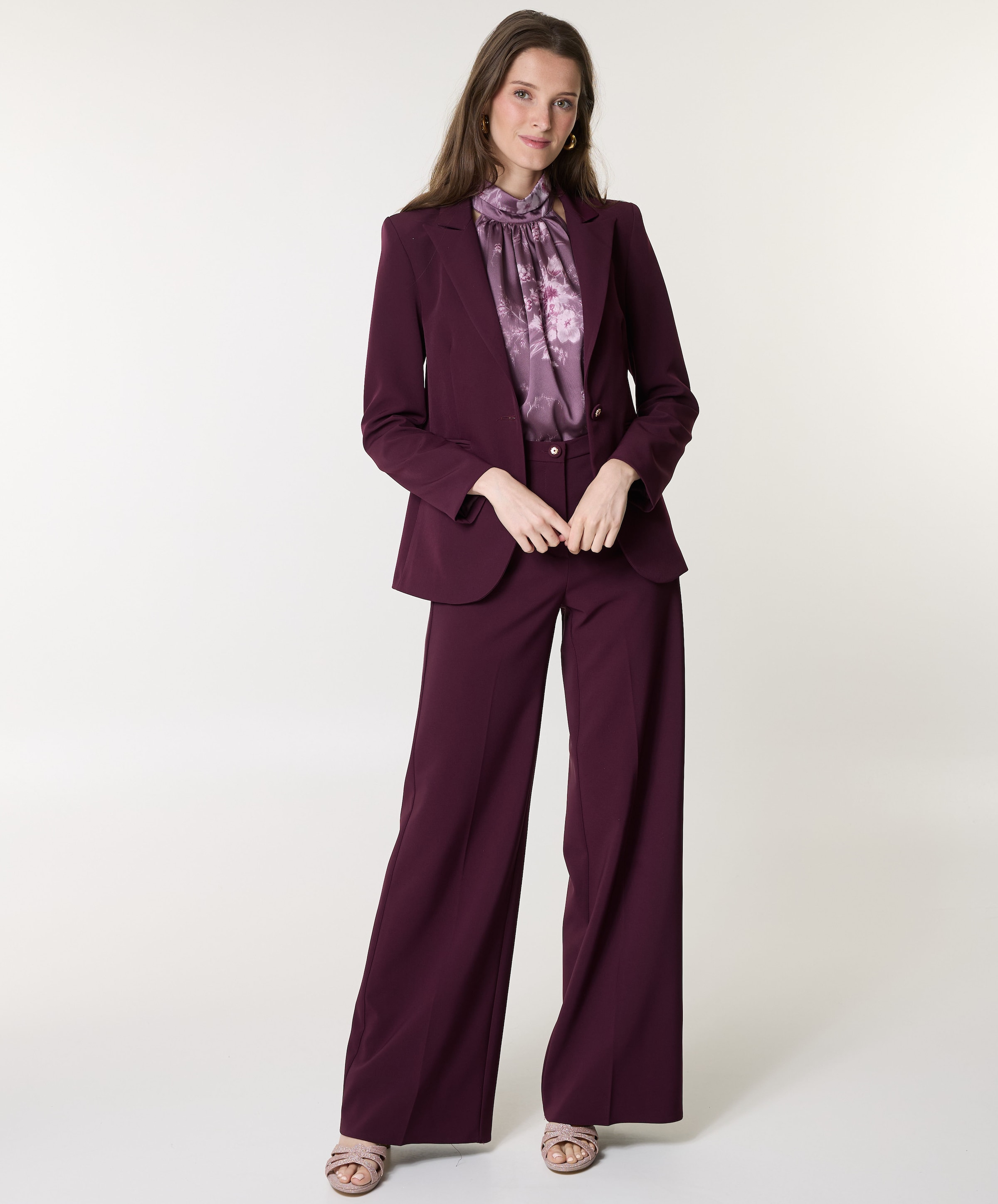 Rinascimento REWI 4.950.0001-B - dames broek bordeaux