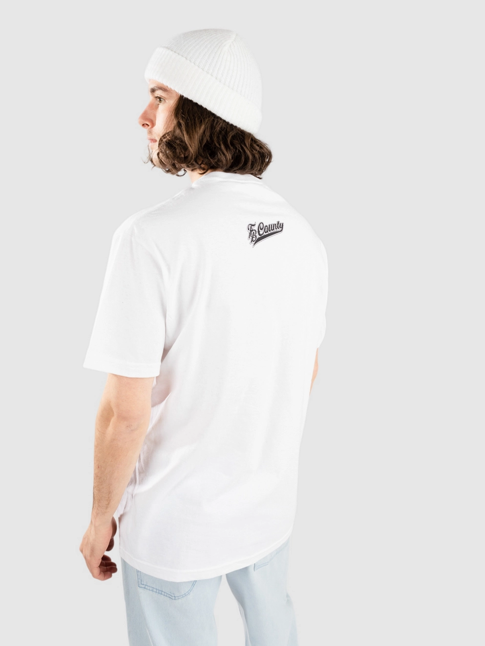 FB County Crusin Hyna Style T-Shirt white