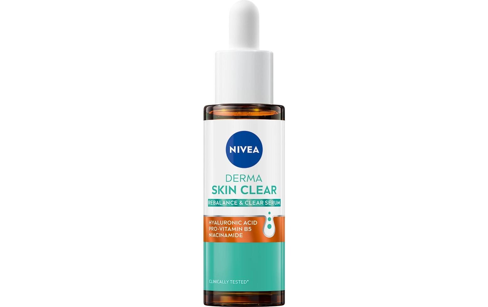 Gesichtsserum Derma Skin Rebalance & Clear 30 mlSerum zur Stärkung der Hautbarriere und Reduzierung von Hautunreinheiten