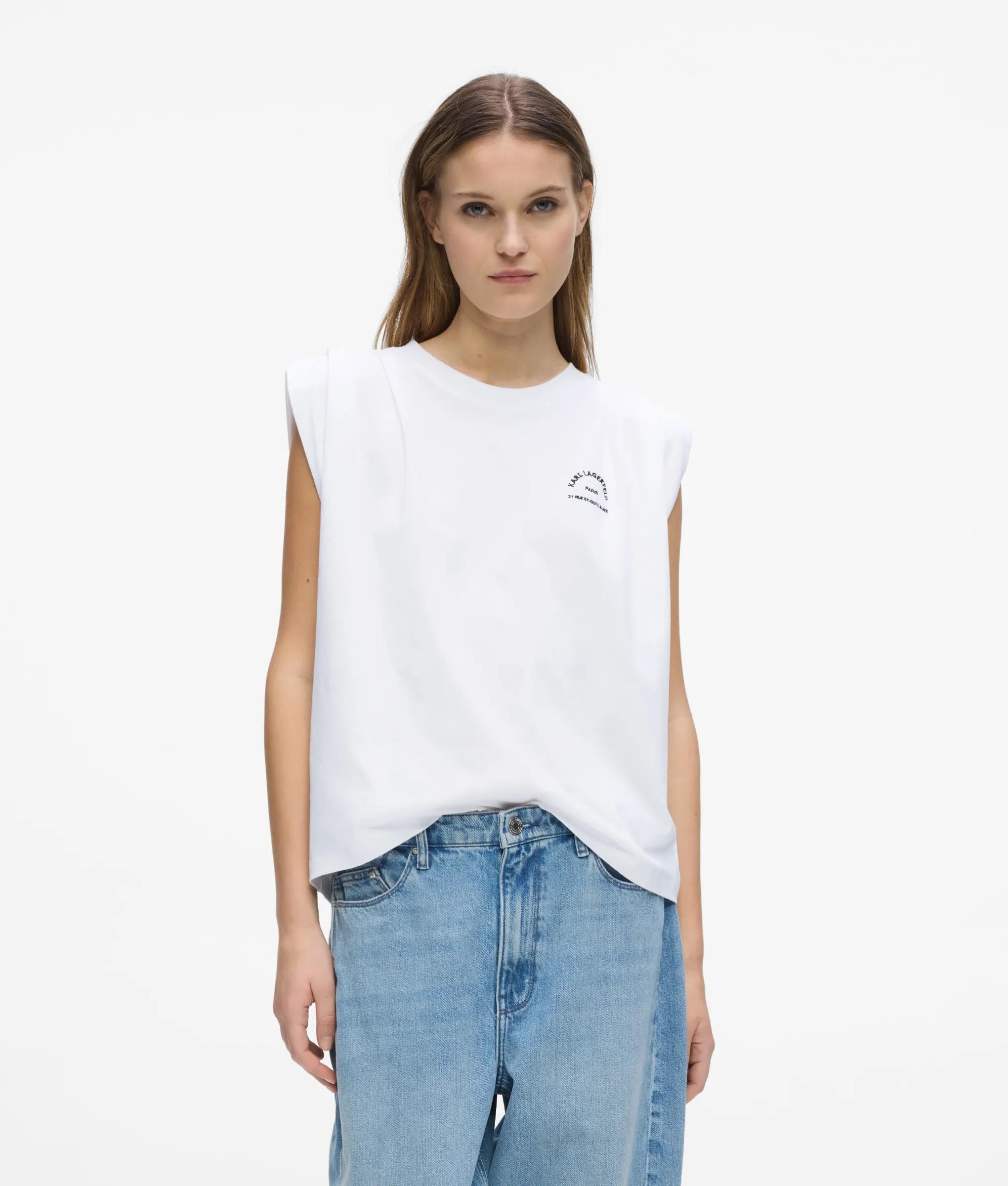 Tanktop Rue St-Guillaume met reguliere pasvorm